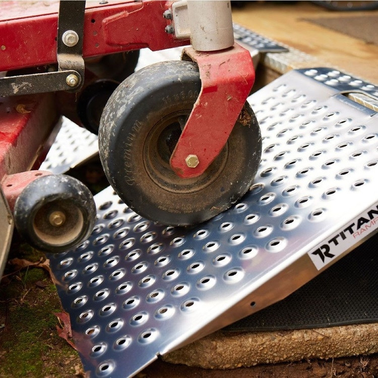 Kubota RTV / RTV-X / Sidekick Aluminum Dual Punch Plate Shed Ramps by ...