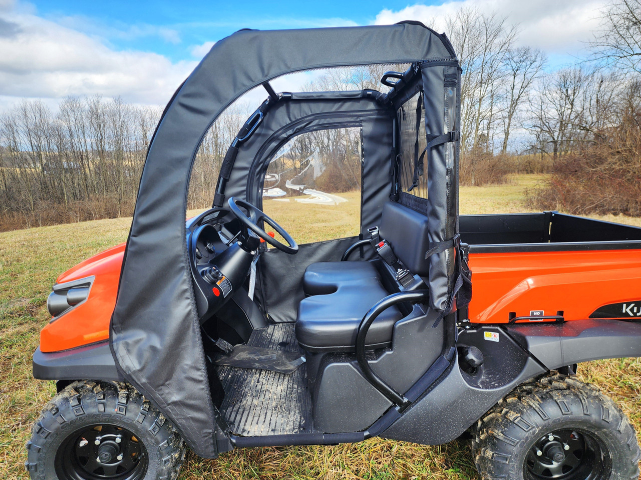 Kubota RTV 400/500/520 Soft Doors by 3 Star Industries - KUB500