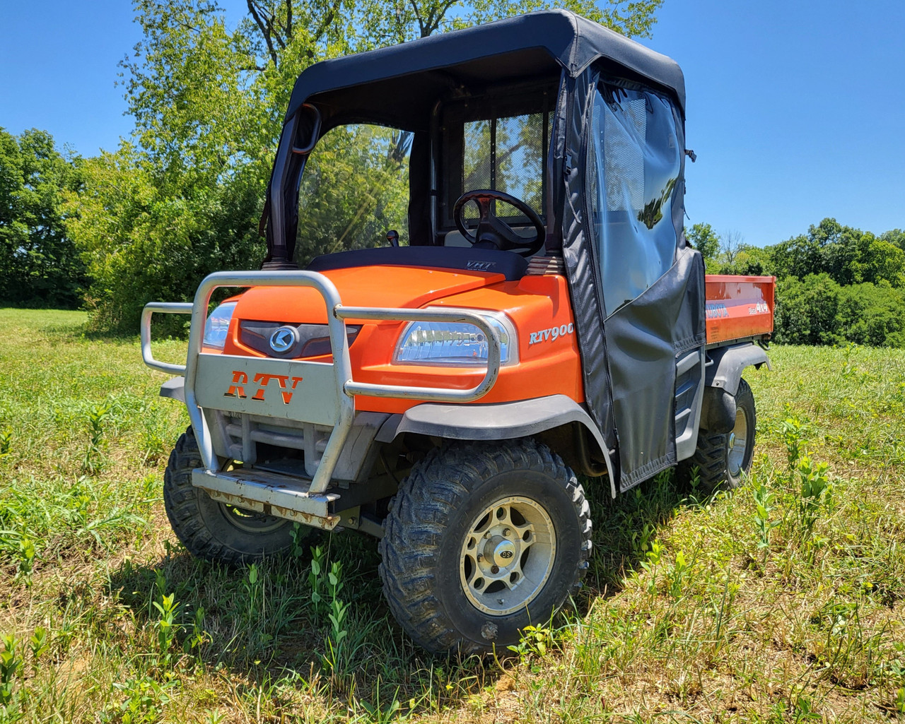 Kubota RTV 900/1120 Full Cab Enclosure for Hard Windshield by 3