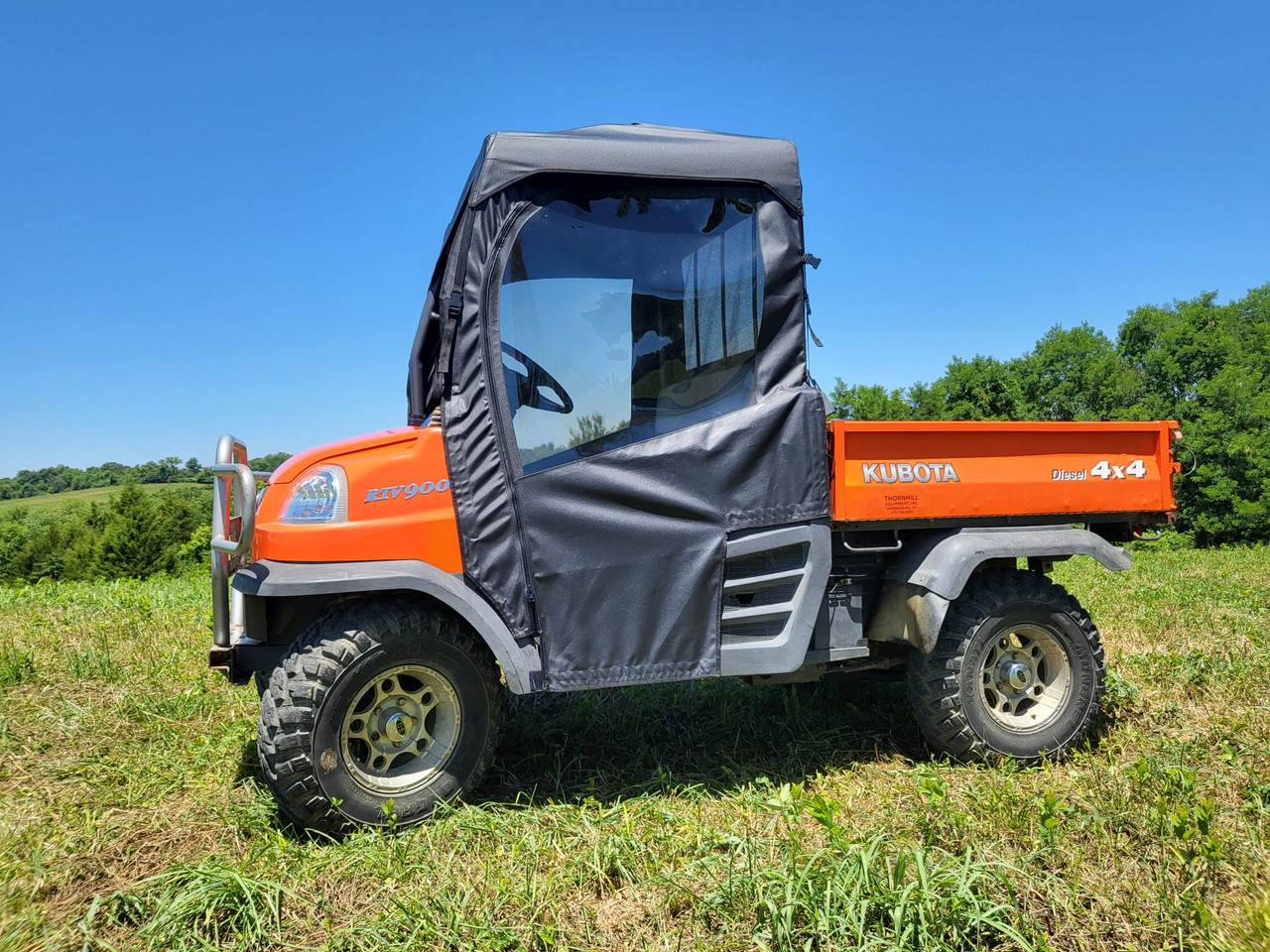 Kubota RTV 900/1120 Full Cab Enclosure for Hard Windshield by 3