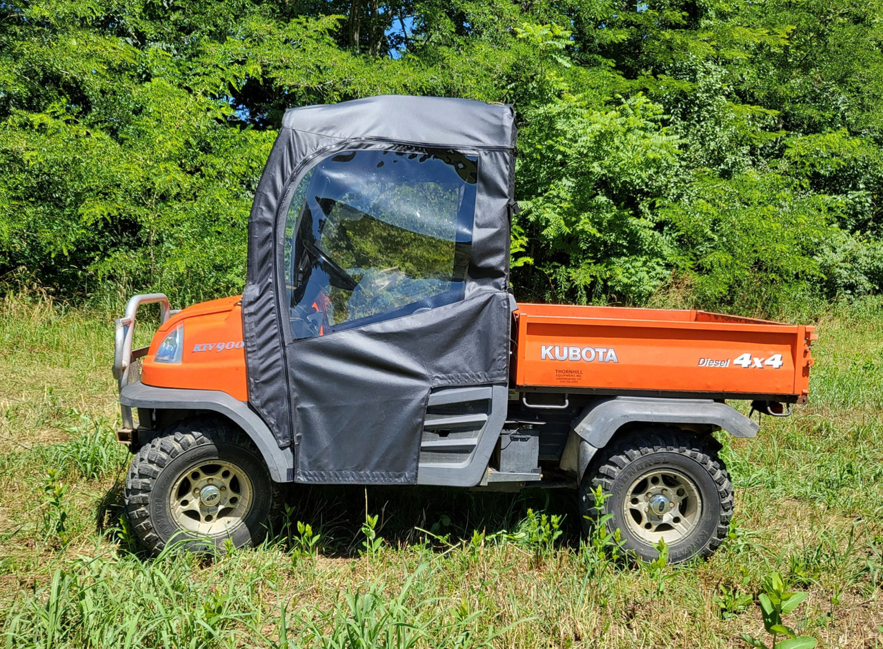 Kubota RTV 900/1120 Soft Doors by 3 Star Industries - KUB900-DOF
