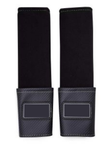 Kubota RTV Offroad Seat Belt Pad with Pocket (Pair) by PRP Seats