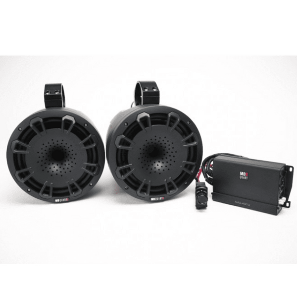 Kubota RTV Audio System With Two Speaker 400 Watt by MB Quart