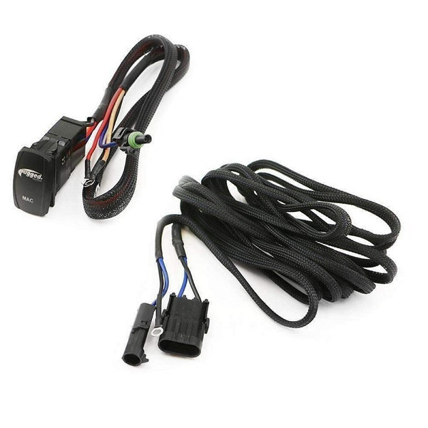 Kubota RTV Switch Install Harness for MAC3.2 Helmet Air Pumper System by Rugged Radios