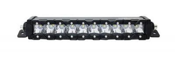 Kubota RTV 13 Inch LED Light Bar Single Row 50 Watt Super Spot Monolith Slim Series by Quake LED