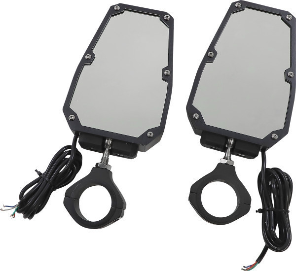 Kubota RTV LED Lighted Mirrors by Moose Racing