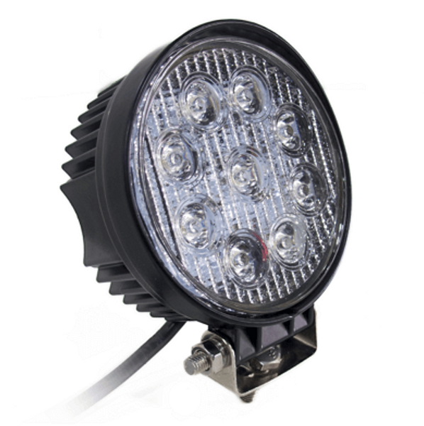 Kubota RTV 4 Inch 24 Watt Street Series LED Round Light Kit by Race Sport Lighting