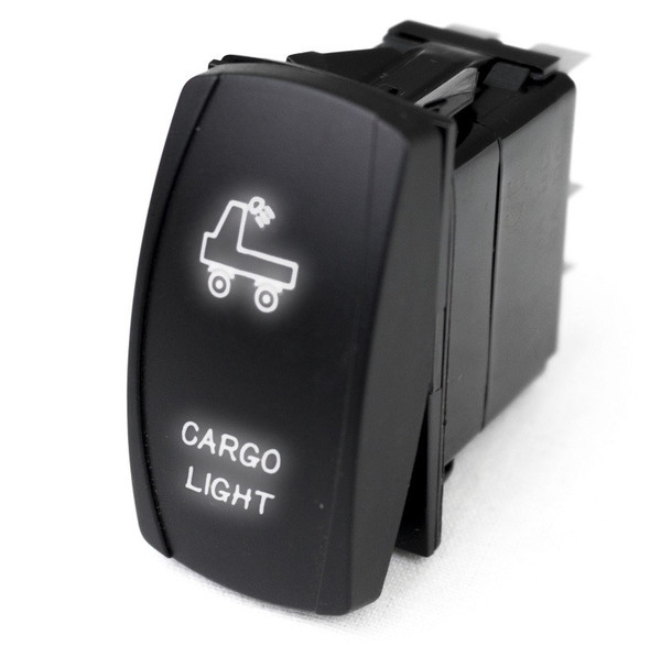 Kubota RTV LED Rocker Switch w/ White LED Radiance Cargo Light by Race Sport Lighting