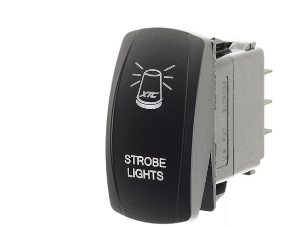 Kubota RTV Strobe Lights Rocker Switch by XTC Power Products