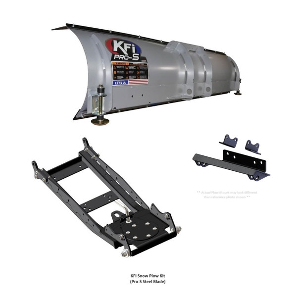 Kubota Sidekick 850 Heavy Duty Complete Snow Plow Kit by KFI