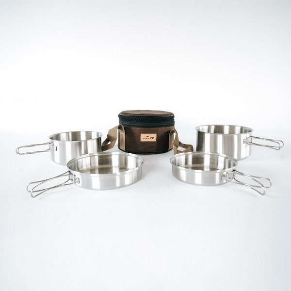 Kubota RTV/Sidekick Mini Stainless Cookware by Kovea KECT9PS-03-EKR