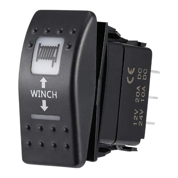 Kubota RTV / RTV-X / Sidekick 7 Pin Winch Rocker Switches by Kemimoto