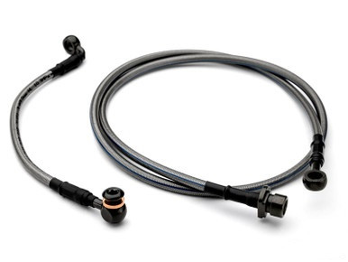 Kubota RTV/RTV-X/Sidekick Braided Brake Lines with Fittings by SuperATV