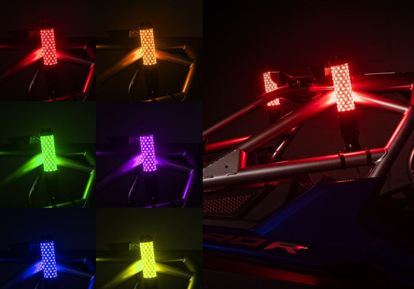 Kubota RTV / RTV-X / Sidekick Magnum LED Whip Lights by SuperATV