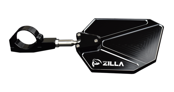  SABER X-Wide Convex Billet Mirror Kit (For Round Bars) by UTVZILLA