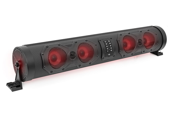 Kubota RTV RESON8 IP66 Waterproof Bluetooth LED Soundbar (8 Speaker) by Rough Country