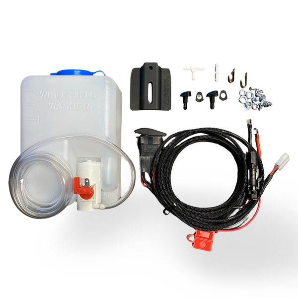 Kubota RTV/RTV-X/Sidekick Universal Washer Fluid Spray Kit by Bent Metal Offroad
