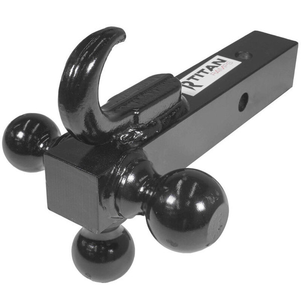 Kubota RTV Triple Ball Trailer Hitch with Hook by Titan Ramps - 334113-EPR