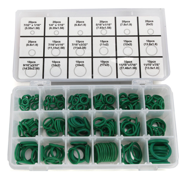 Universal Metric and SAE 270 Piece O-ring Assortment - 2402-0163 by Moose Offroad