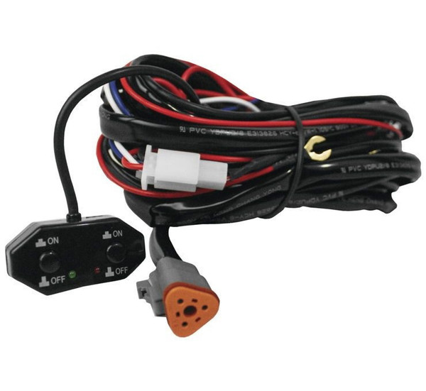 Kubota RTV Hi-Intensity Driving Light Harness Single by DragonFire Racing