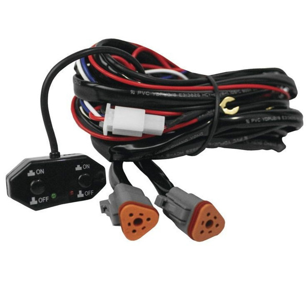 Kubota RTV Hi-Intensity Driving Light Dual Harness by DragonFire Racing