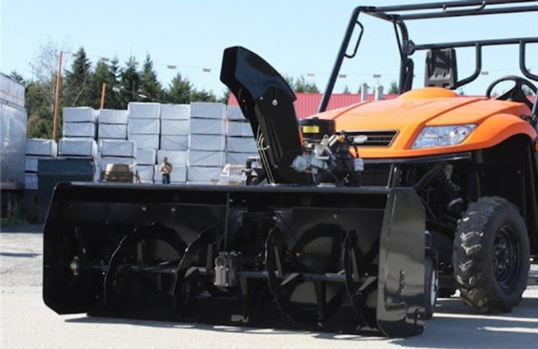 Introducing the New Kubota RTV Snow Blower / Snow Plow! 