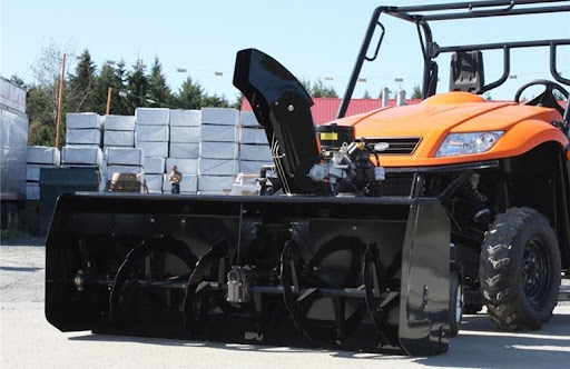 Introducing The New Kubota Rtv Snow Blower Snow Plow Everything Kubota Rtv