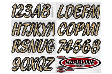 Ranger Lettering Brown/Black 3″ Registration Kit - Hardline Products