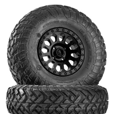 Kubota RTV Vector D579 Matte Black Wheels with Fuel Gripper T | R