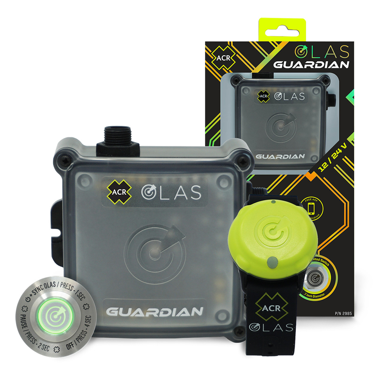 ACR OLAS GUARDIAN Wireless Engine Kill Switch & Man