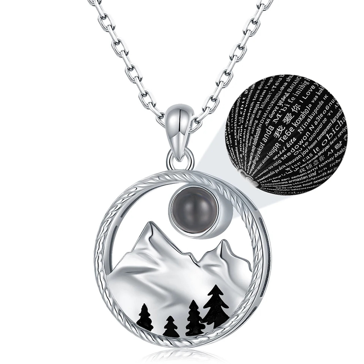 Silver Mountain Necklace stainless - Cheri Taliaferro Jewelry