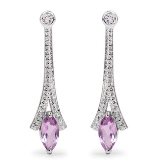 Rose-de-france-amethyst-topaz-elegant-drop-silver-earrings-stock-GGE500