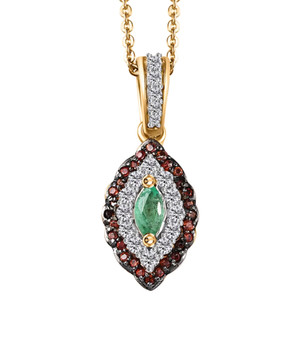 Emerald-brown-zircon-pendant-stock-GGS1099