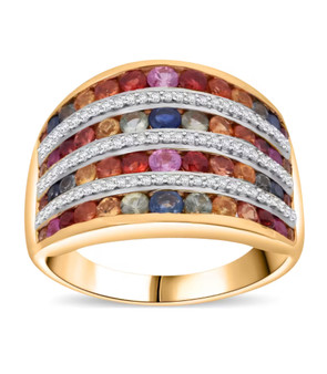 Multi-sapphire-zircon-ring-stock-GGS1235 Multi-sapphire-zircon-ring-stock-GGS1235