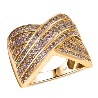 Crossover Rings | Diamond & Gemstone Intertwined Designs | Gallery