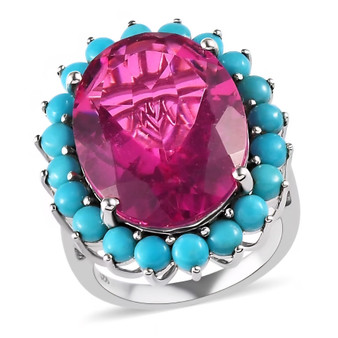 pink-quartz-triplet-turquoise-cocktail-sterling-silver-ring-stock-ggs5550 pink-quartz-triplet-turquoise-cocktail-sterling-silver-ring-stock-ggs5550