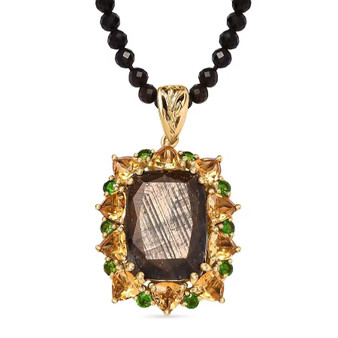 chocolate-sapphire-multi-gem-beaded-pendant-necklace-stock-ggs5609 chocolate-sapphire-multi-gem-beaded-pendant-necklace-stock-ggs5609