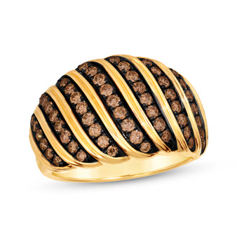 brown-diamond-ring-stock-ggs127