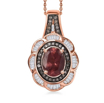 pink-apatite-champagne-white-diamond-halo-rg-sterling-silver-necklace-stock-ggs5680 pink-apatite-champagne-white-diamond-halo-rg-sterling-silver-necklace-stock-ggs5680