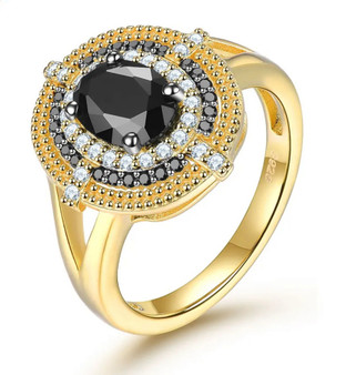 Black-spinel-oval-ring-yellow-gold-stock-GGJ7234