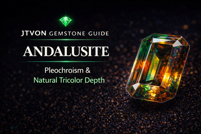 Andalusite: Pleochroism, Hidden Crosses & the Science Behind Its Tricolor Glow