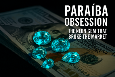 Paraíba Obsession: The Neon Gem That Broke the Market