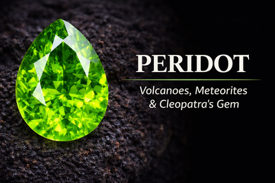 Peridot: Cleopatra’s Green Gem, Born in Volcanoes and Found in Meteorites