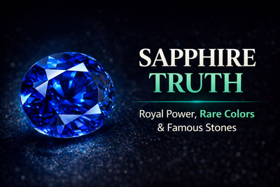 Sapphire: Royal Gemstones, Rare Colors, and the History Behind the World’s Most Powerful Blue Stone