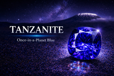 Tanzanite: The Once-in-a-Planet Blue