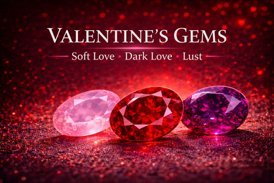 Valentine’s Gemstones: Soft Love, Dark Love & the Gemstones of Lust