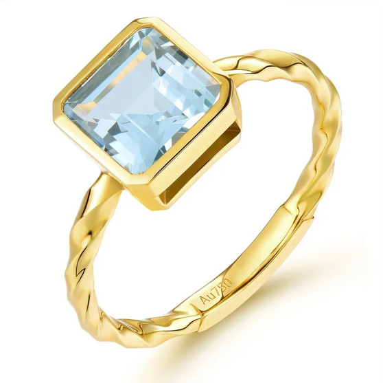 Aquamarine-emerald-cut-bezel-18k-yellow-gold-ring-stock-GGZ190