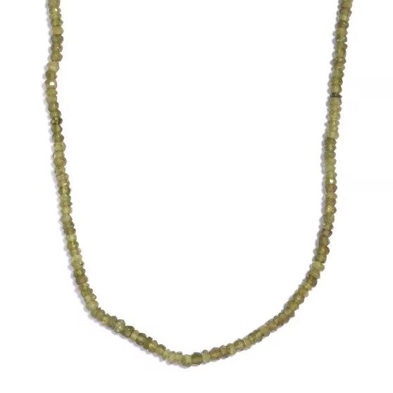 Natural-vesuvianite-rondelle-beaded-sterling-silver-necklace-stock-GGS5150
