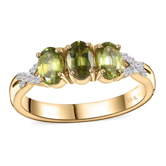 Sphene-diamond-10k-yellow-gold-trilogy-ring-stock-GGS5194