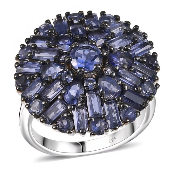 iolite-round-cluster-black-rhodium-sterling-silver-ring-stock-ggs5547